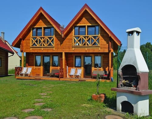 House in Niechorze Near Baltic Sea Beach