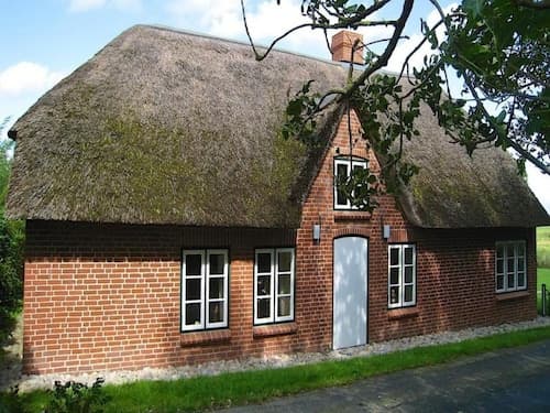 Ferienhaus in Westerhever mit Garten