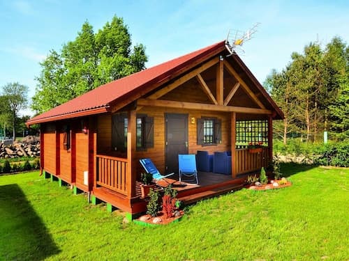 Holiday Homes With Terraces, Large Garden
