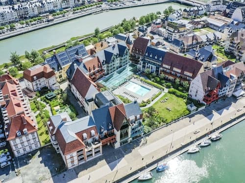 Apartment 8 Pers., Port View, Residence Presqu'ile de la Touques, Deauville