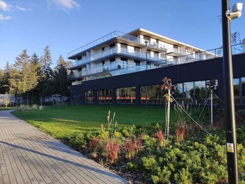A Comfortable Apartment With a Swimming Pool and Sauna in Dziwnow for 4 People