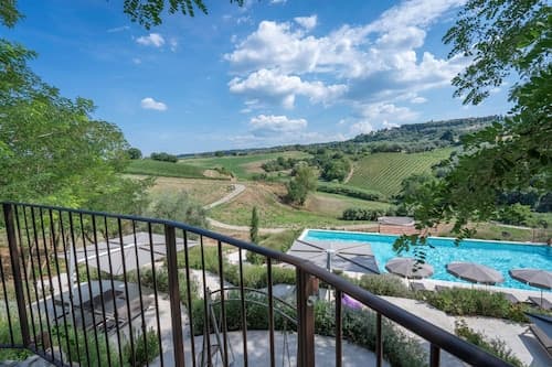 Ciliegino Apartment Pool Landscape View Montaione Toscana