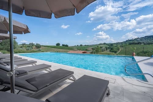Correggiolo Romantic Apartment Pool Montaione Toscana