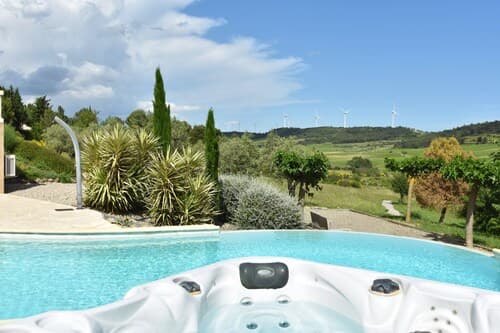 Villa With Heated Pool, Jacuzzi, Sports Field and Stunning Views