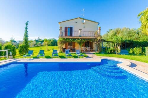Ines - Villa With Private Pool In Inca. Free Wifi