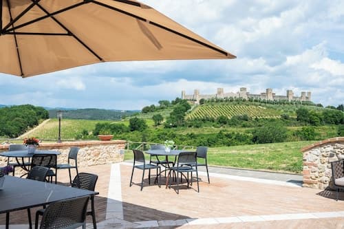 Le Volte Apartment Pool, Wifi In Monteriggioni