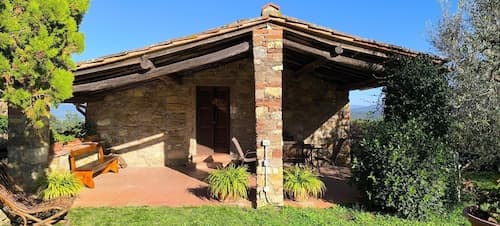 Farmhouse in Tuscany With Olive Grove Views