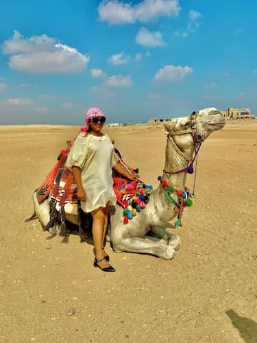 Cleopatra Egypt Pyramids View Foreigners only