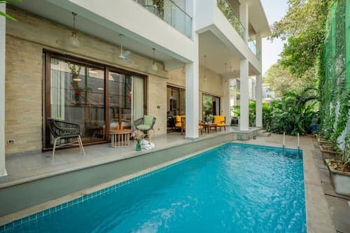 Lux 3BR Villa w Private Pool in Anjuna Casa Gola
