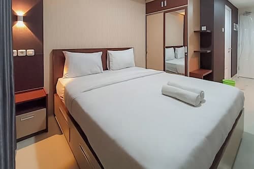 Brand New and Homey Studio at Tamansari Skylounge Makassar Apartment