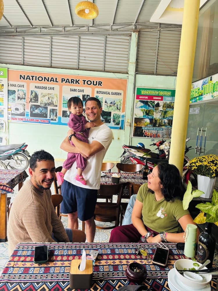 Konaklama yerinin ön cephesi