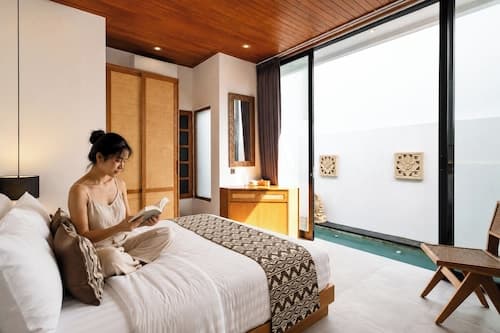 2BR Private Pool Villa in Ubud, Balcony View