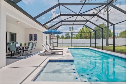 Stunning 4BR Home Fenced Yard Heated Pool