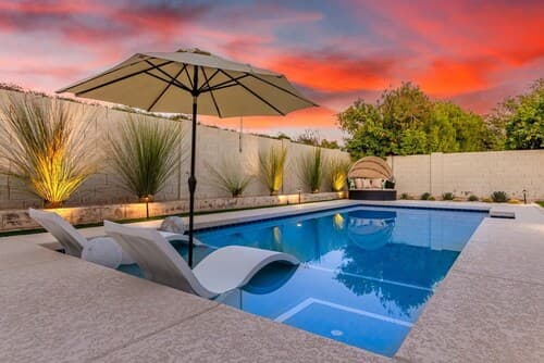 Executive Retreat Pool Spa AZ Canal Trail BBQ
