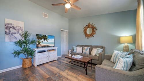 Stylish 2BR Coastal Getaway w/ Pool & Prime Location Lazy Fun