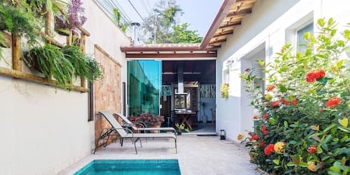 Bz35 Casa com piscina aquecida em Geribá