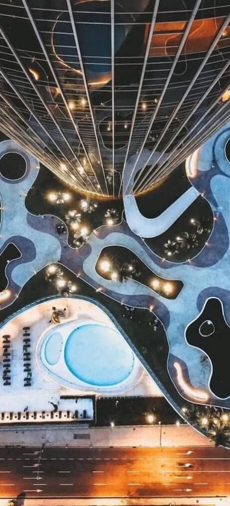 Konaklama yerinin ön cephesi