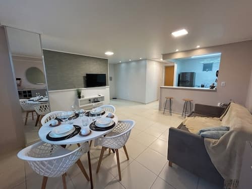Bela Hospedagem-Flat Tagus a 300m do mar