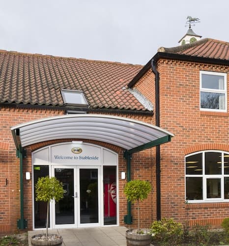 Stableside at York Racecourse