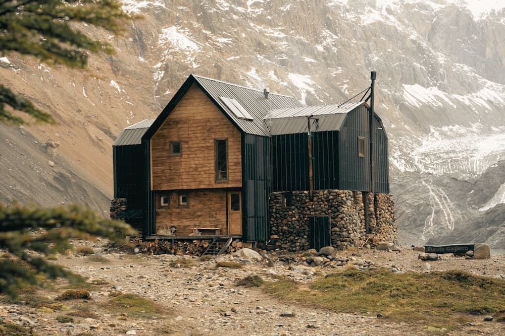 Puesto Cagliero refugio de montaña