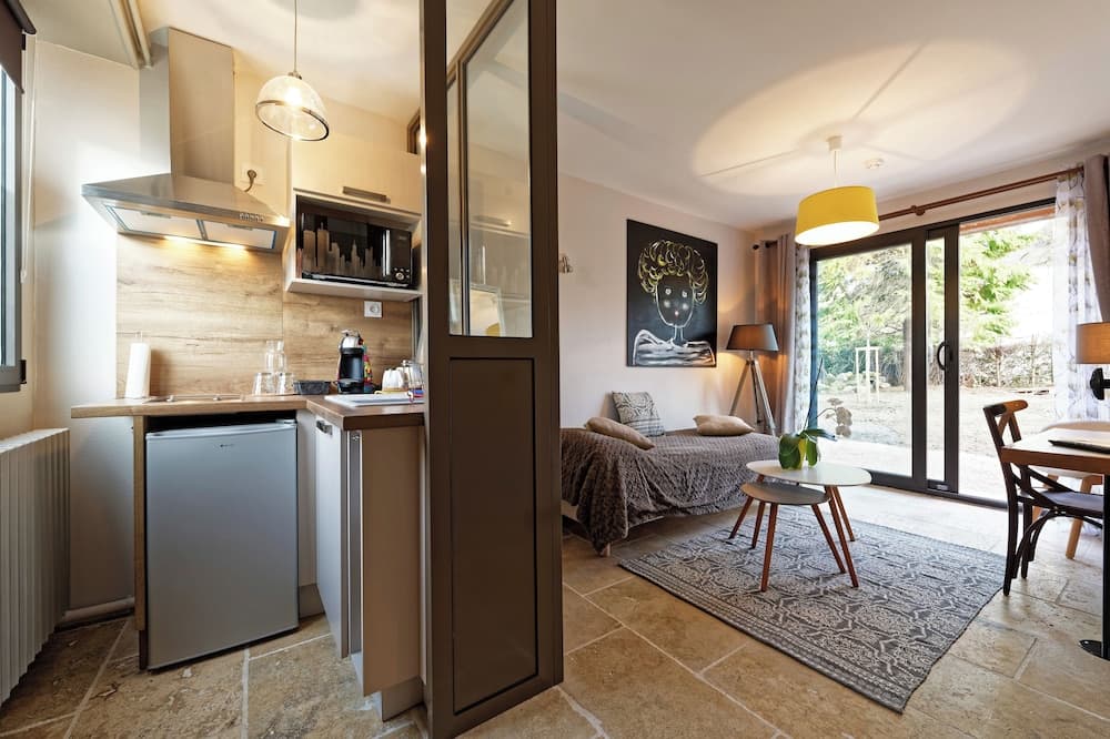 Appartements Pied à Terre, haut standing avec cuisine équipée et terrasse