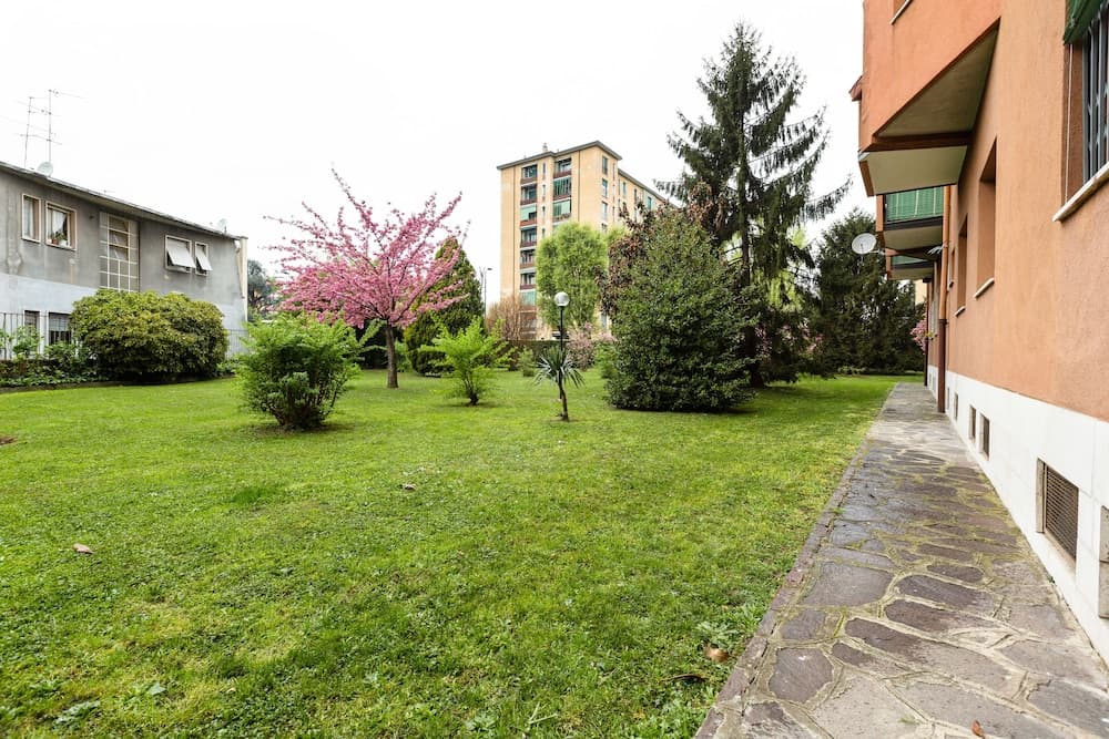Renewed Balcony Flat with Green Garden