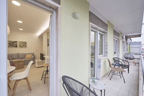 Light Apartment W/ Balcony Apartment by TimeCooler