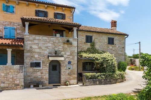 Especially charm stone house with a pool