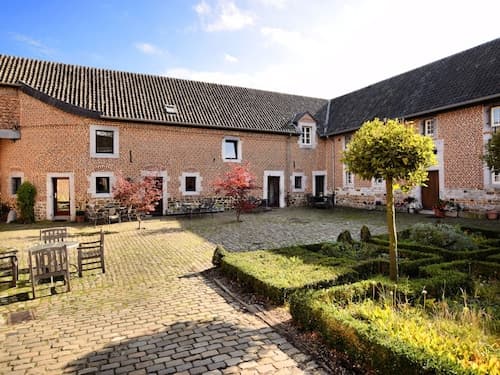 Nice Apartments in a Monumental Square Farm