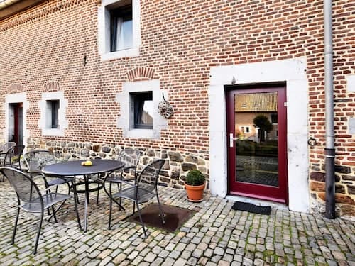 Pleasing Holiday Home in Richelle With Garden, Terrace, BBQ
