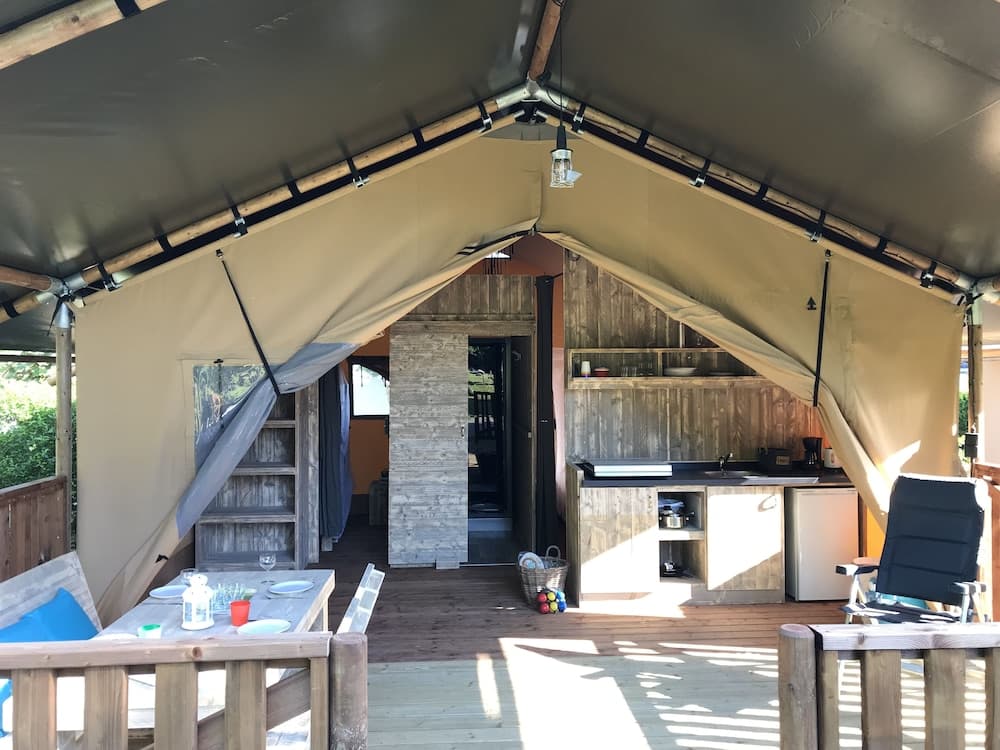 Safaritent Glamping op Camping Orlando in Chianti