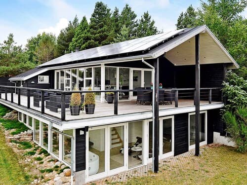 Modern Holiday Home in Brovst with Hot Tub