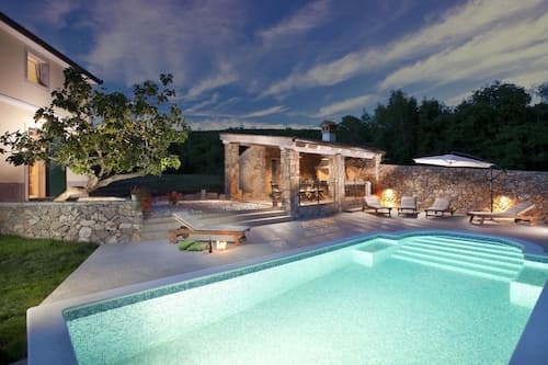 Attractive Villa With Private Swimming Pool, Beach Volleyball and Fenced Garden