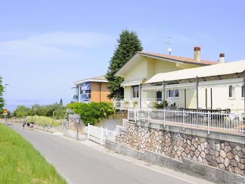 Near the Harbour and Sandbeach of Pacengo di Lazise