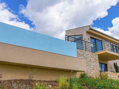 Villa in Sivota With Sea View & Pool