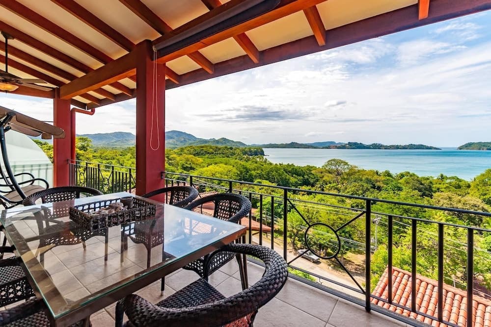 Big Hillside Villa in Potrero With Pool and Panoramic Ocean Views