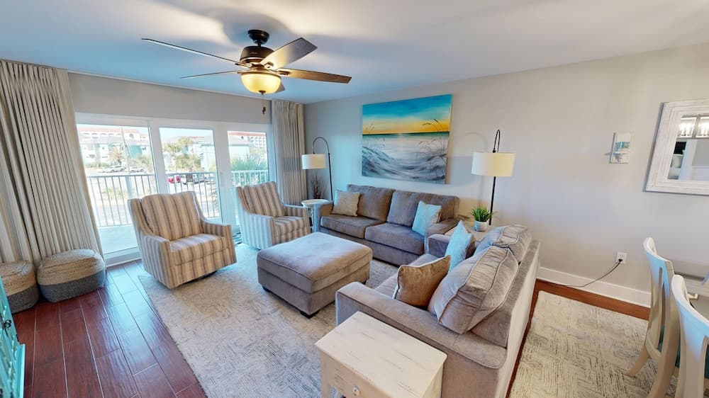 Seacrest 308 is a 2 BR Gulf front on Okaloosa Island by RedAwning