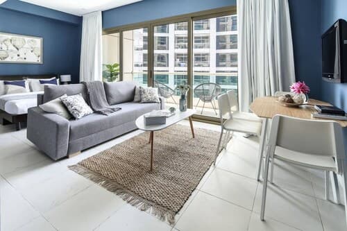 Enticing Studio in Dubai Marina - Next to Beach!