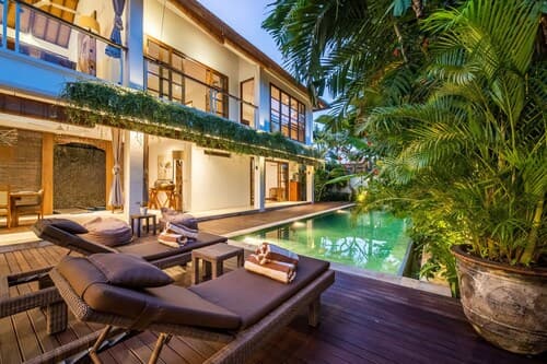 Fabulous Private Villa, 3 BR, Canggu With Staff
