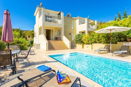 Villa Fedra Large Private Pool Walk to Beach A C Wifi Car Not Required Eco-friendly - 1878