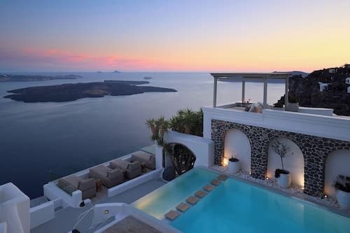 Iconic Santorini by Sandglass