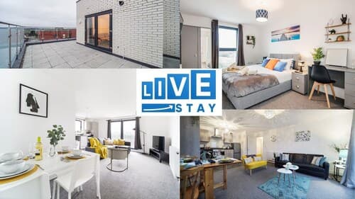 Livestay - Chic One Bed Apartment Near Heathrow