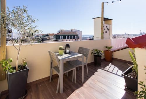 LV Premier Amoreiras AM2 Terrace View AC Lift