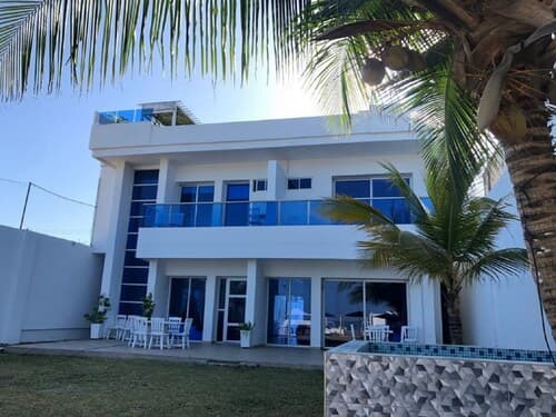 6mb-1 Mansion In Cartagena On The Beach With Air Conditioning And Wifi