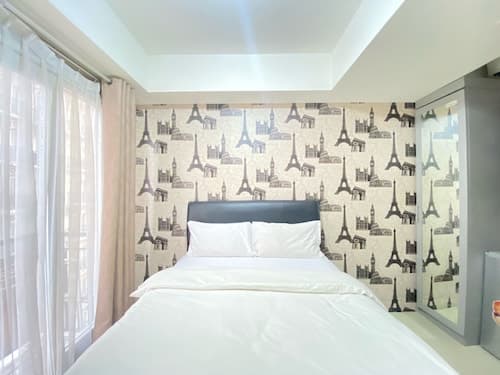 Homey Studio Furnished At Grand Asia Afrika Apartment