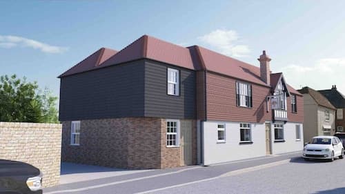 A Stylish Apartment on the Outskirts of Sandwich in Kent