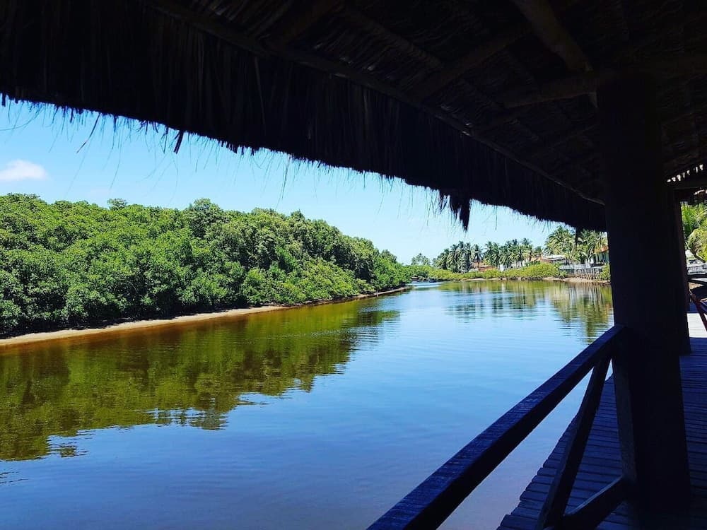 Konaklama yerinin ön cephesi