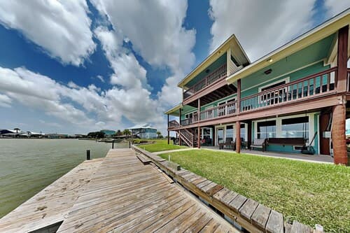 Waterfront Escape by Miss Kitty’s