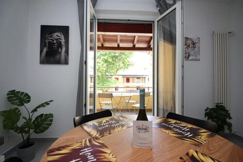 Casa Rosa in Lugano With 2 Bedrooms and 1 Bathrooms
