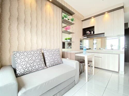 Chic And Cozy 2Br At Mekarwangi Square Cibaduyut Apartment